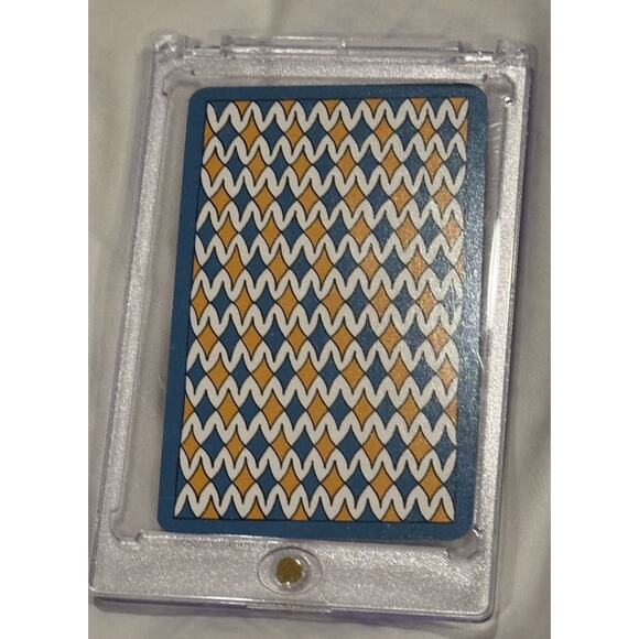 Hermès 3 of Clubs Playing Card Luxury Collectible Designer Deck Single w/ Case - Picture 2 of 3